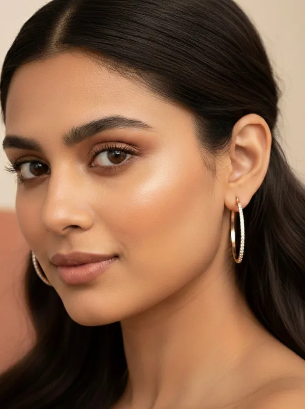 Rose_Gold_Midnight_Sparkle_Earrings_For_Women